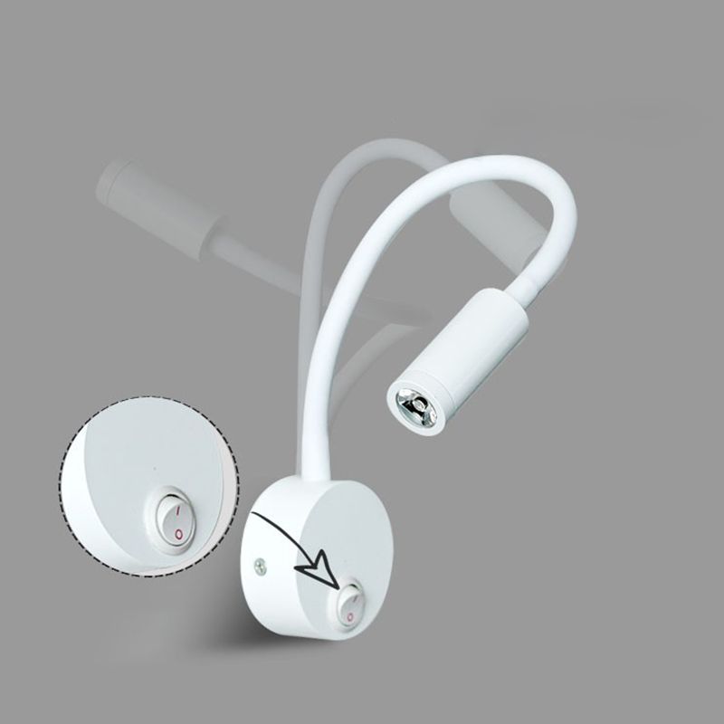 Metal Wall Light Modern Style 1 Light Wall Sconce for Bedroom