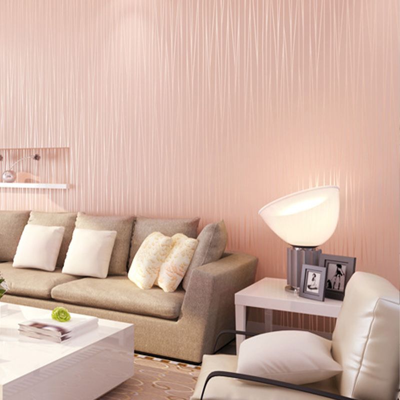 Pastel Color Crossed and Mottled Line Decorative Non-Pasted Wallpaper, 20.5-inch x 33-foot