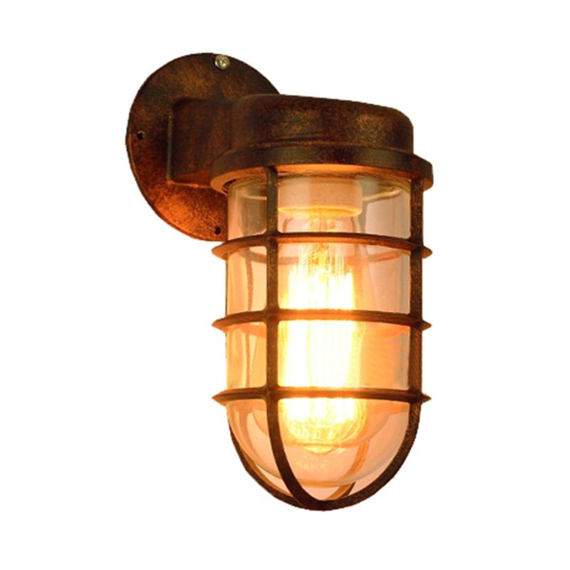 Luz de pared de metal sombreada Diconce American Industrial Style 1 Light Sponces