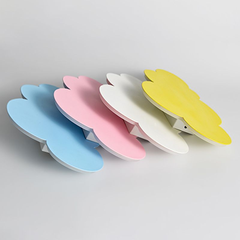 Cartoon semplicità nuvola a parete leggera Montaggio a parete metallico Lampada per camera da letto