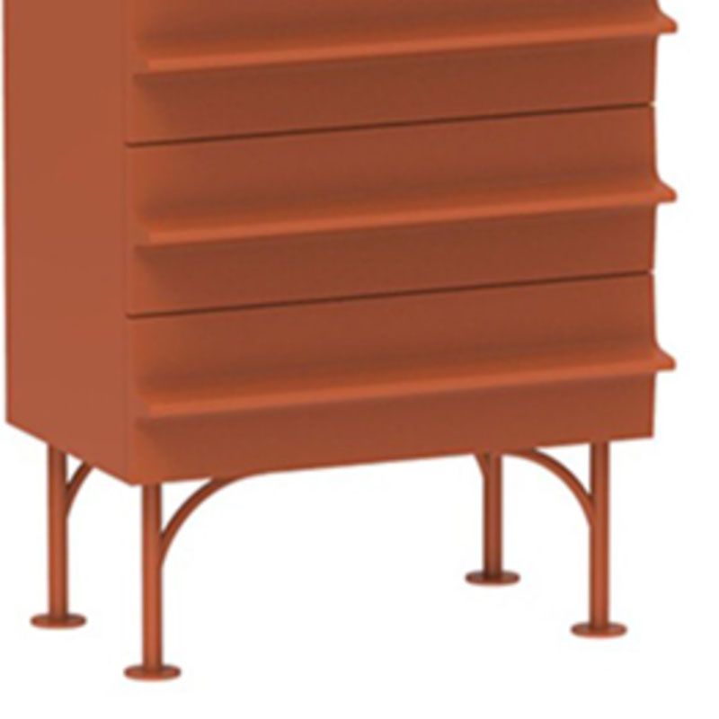 Contemporary Vertical Storage Chest Wood Storage Dresser with 4 Drawers for Home