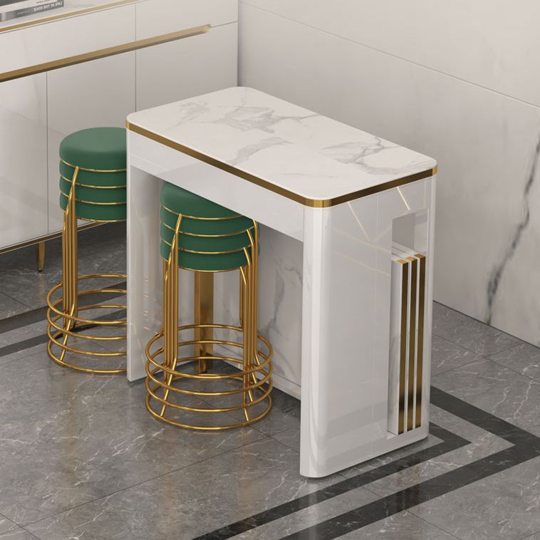 Tavolo da pranzo pieghevole 31.49''W per il rettangolo moderno medievale di ristorante con 5 gambe