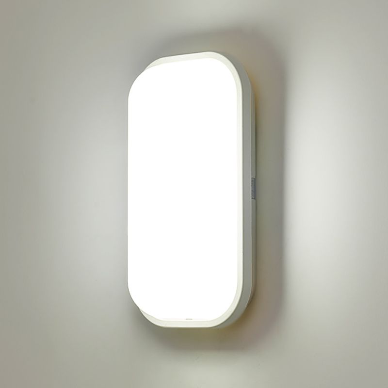 Moderner Stil weiße Wandlicht geometrische Form LED Wandleuchten für Wohnzimmer