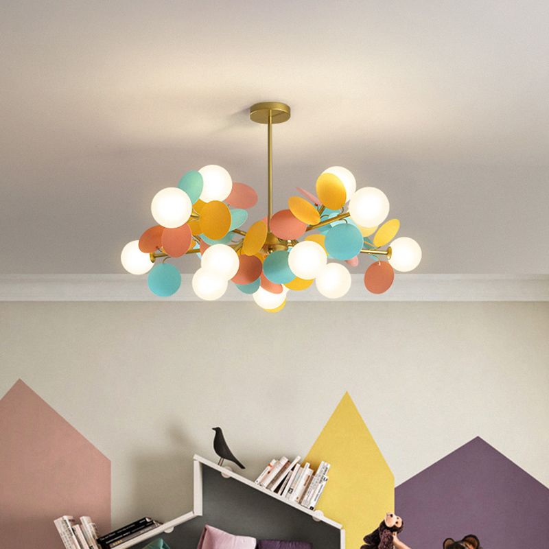 Lampada a lampada a lampada a sfera di sfera ultra-moderna Lampa a sospensione per soggiorno per soggiorno