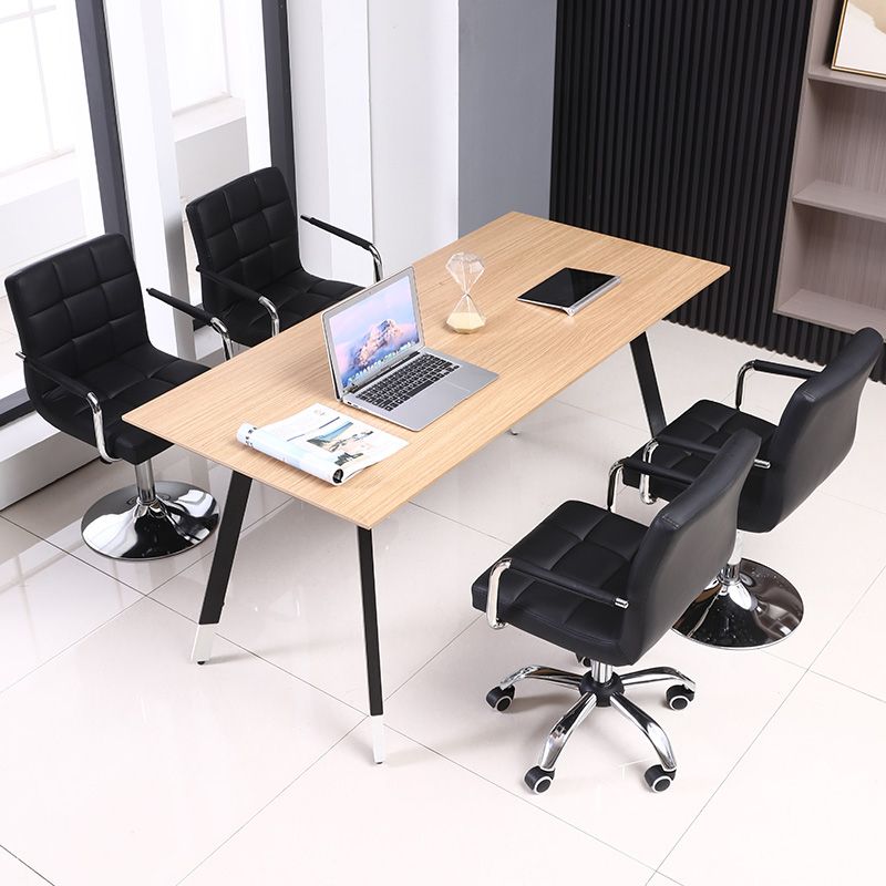 Indoor Modern Adjustable Bar Stool Footrest Bucket Backrest Swivel Counter Stool