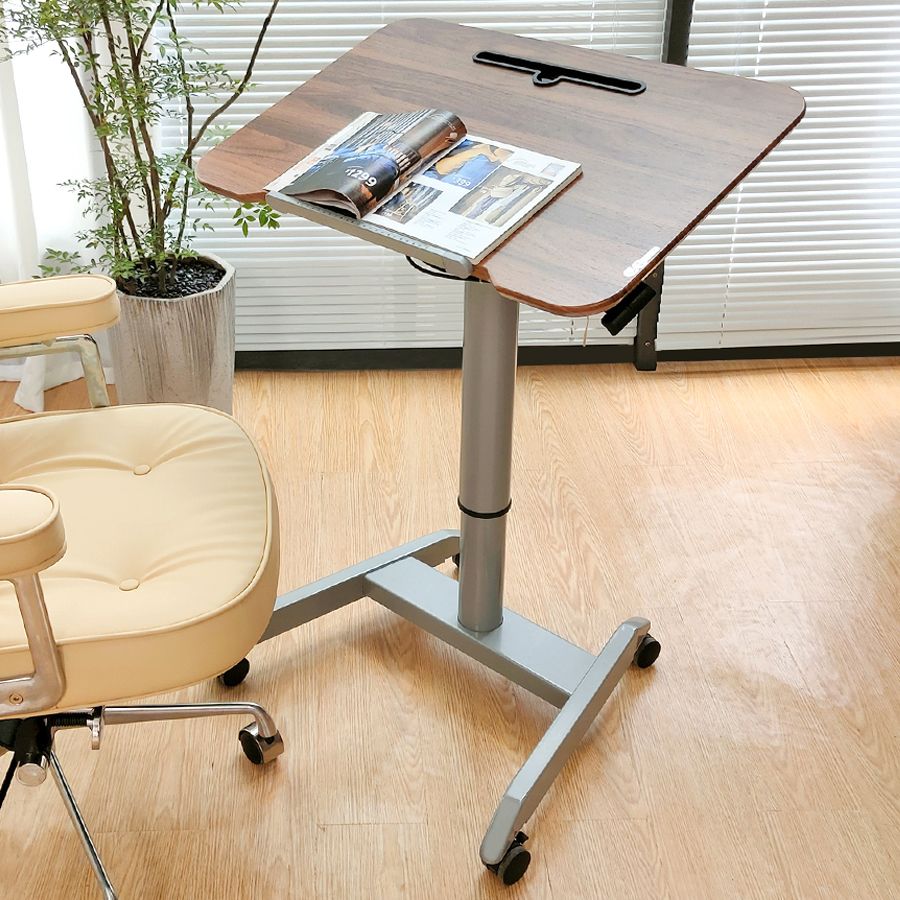 Engineered Wood Adjustable Computer Desk Folding Kids Study Desk