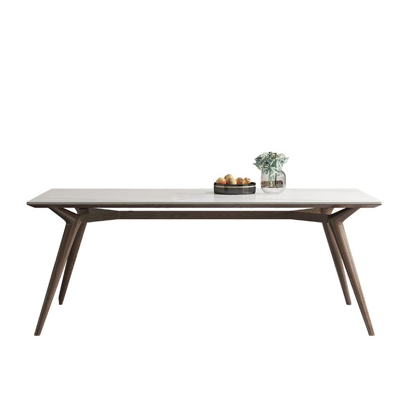Modern Style Furniture Rectangle Stone Dining Room Table for Kitchen