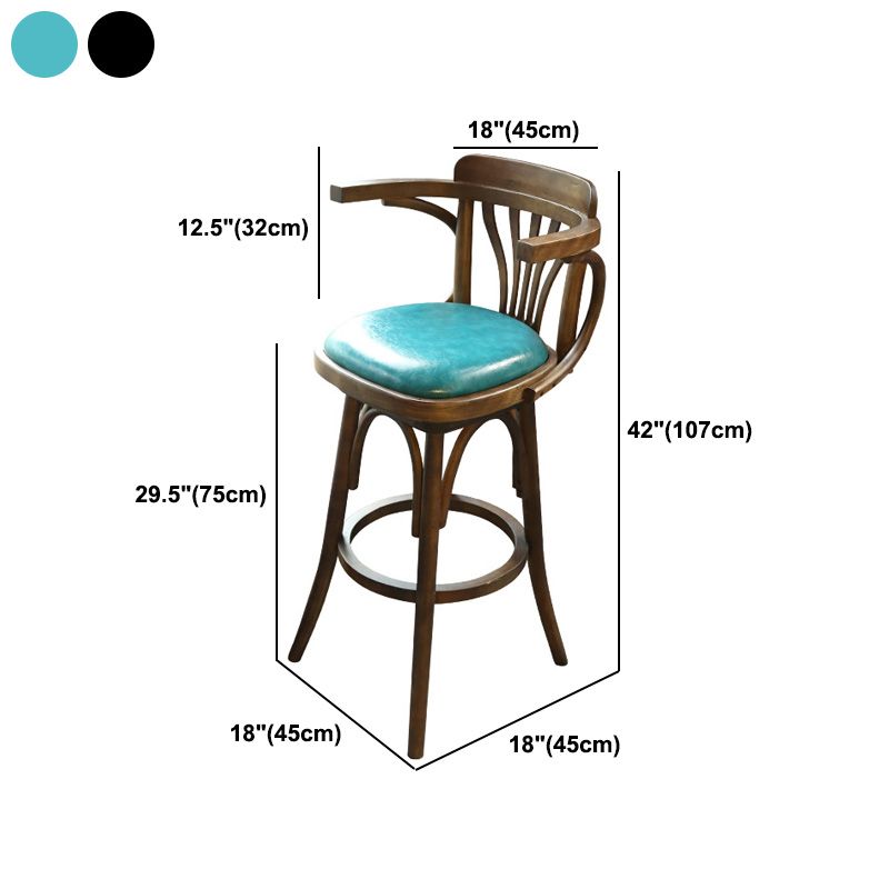 Modern 1/2/3 Pieces Wooden Pub Table Set Fixed Table Counter Table for Dining Room