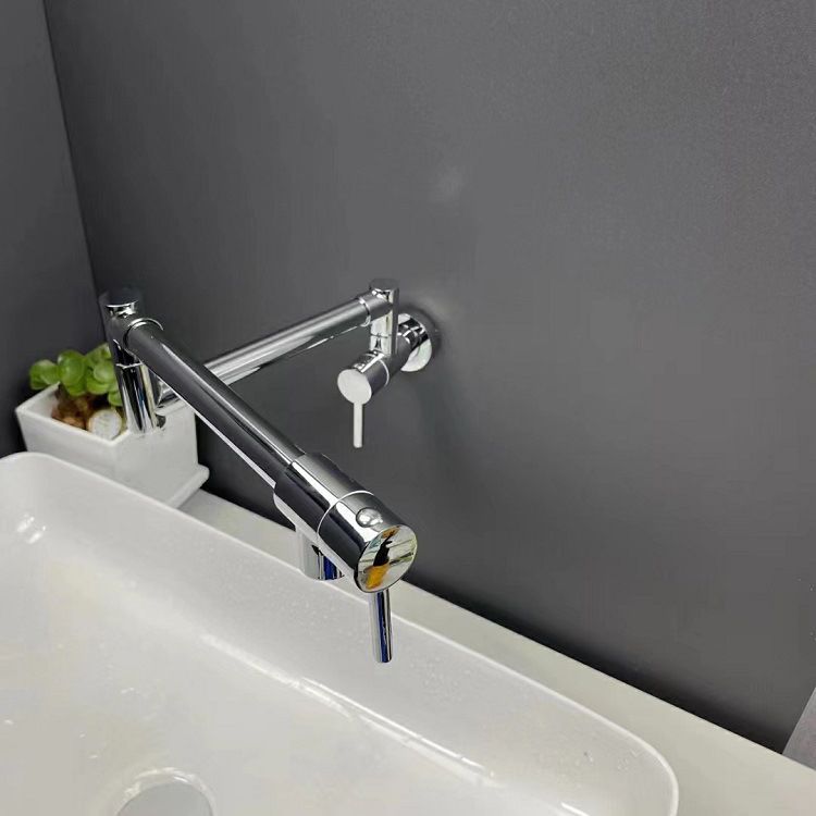Modern Faucet 1-Handle Touchless Single Level Low Profile Pot Filler Kitchen Faucet