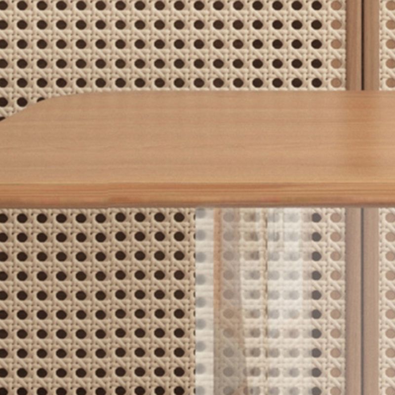 Modern Dining Set 1/3/5/7 Pcs Rectangle Dining Table and Armless Chair