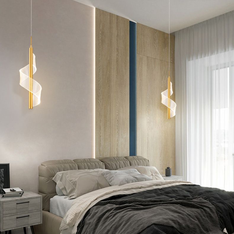 Stile moderno a led in metallo Luce a sospensione per soggiorno per soggiorno sala da pranzo