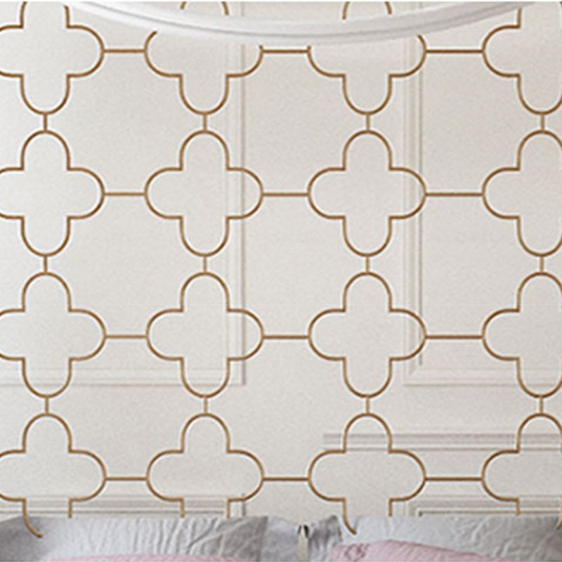 Metal Bed Frame Glam Canopy Bed With Headboard and Footboard