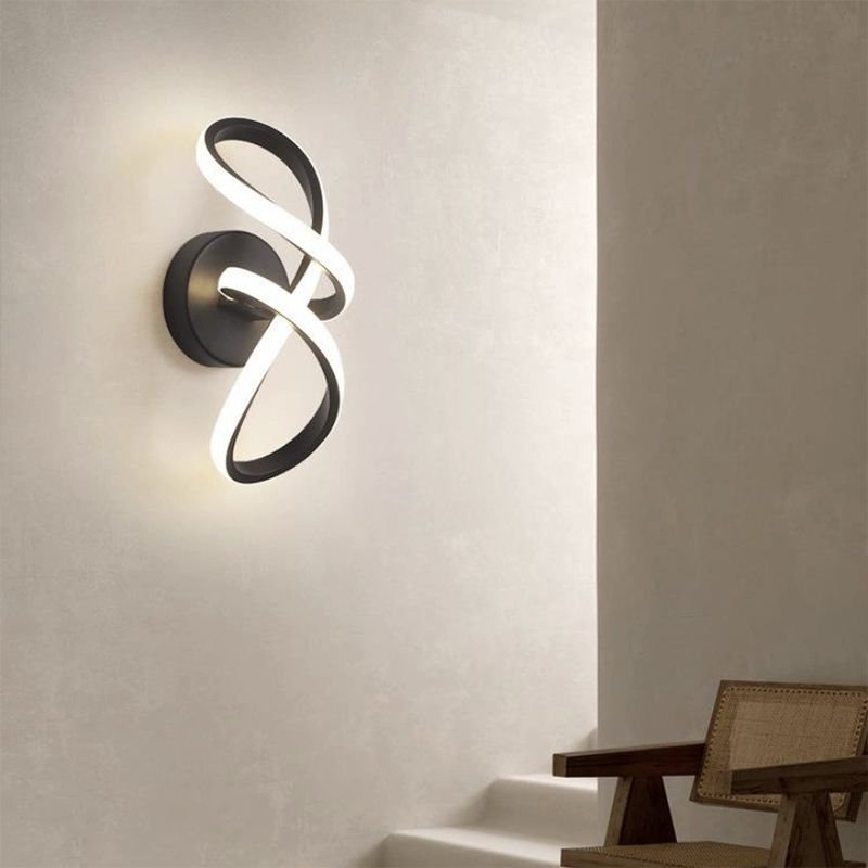 Metal Geometric Wall Sconce Contemporary 1 Light Wall Mount Light