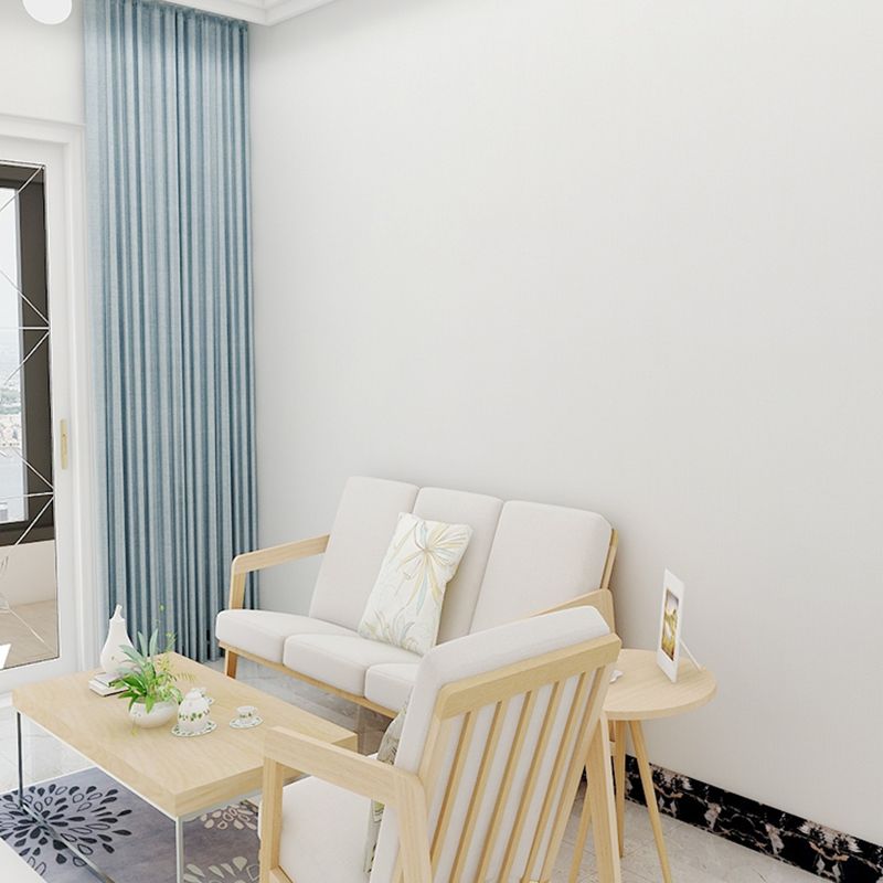 Plain Pattern Wallpaper Roll Simple Self-Adhesive Living Room Wall Covering, 57.1-sq ft