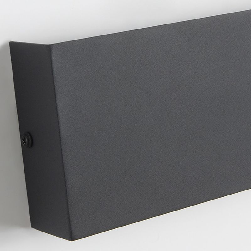 2-Light Rectangular Sconce Light Modern Metal Sconce Light Fixture