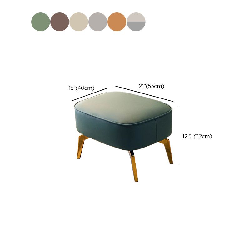 Modern Upholstered Rocker Chair Metal Frame Friction Resistant Rocker Chair for Home