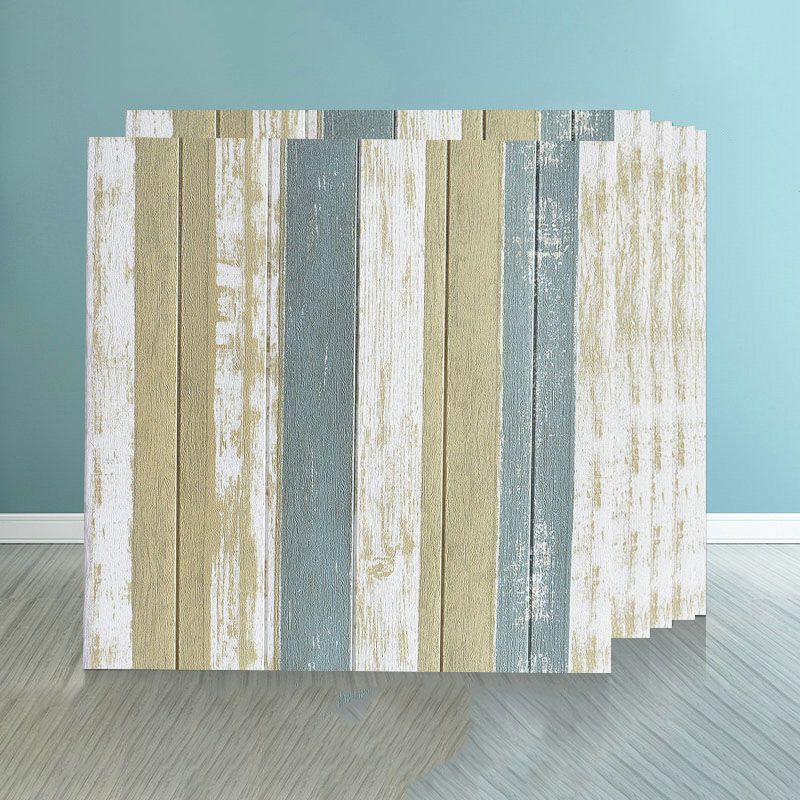 Farmhouse Wall Plank 3D Brick Bedroom and Living Room Wall Panels Set of 10