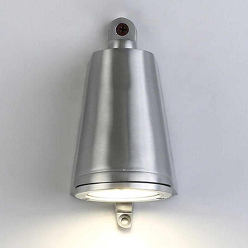 Geometric Simplicity Metal 1 Light Outside Wall Light Fixture