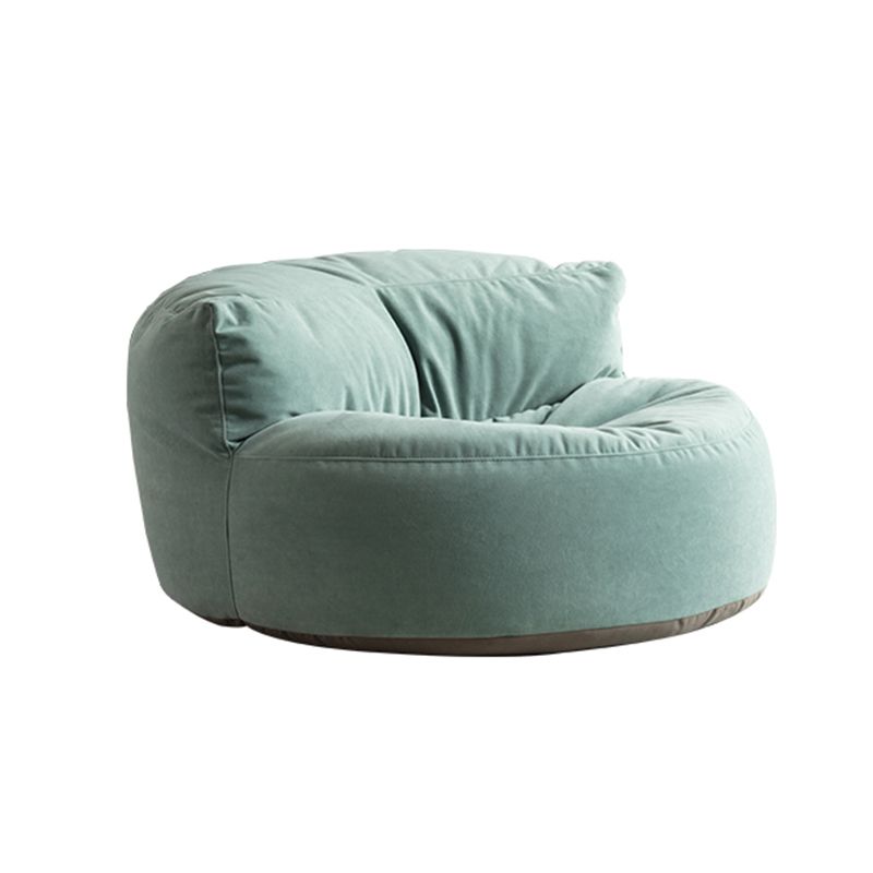 Velvet Parsons Chair 34.6" L  x 39.3"W x 18.8" H Armless Chair Living Room