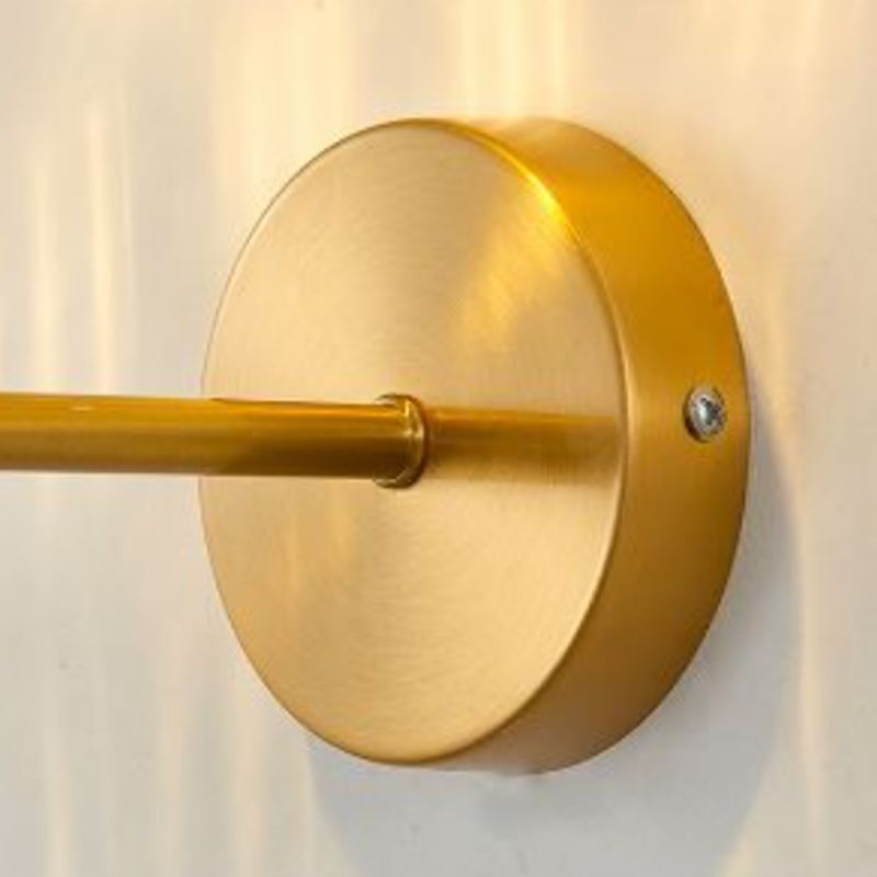 Simplicity Wall Lighting Fixture Round Glass Wall Light Sconce