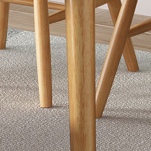 1/2/5/7 Pieces Modern Wood Furniture Standard Height Dining Table Set with 4 Legs