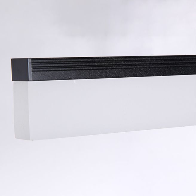 Mirrores minimalistas Dino de luz LED de pared con sombra acrílica para el baño