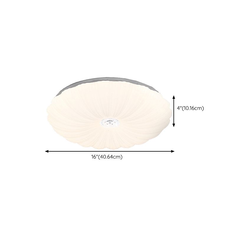 Modernism Flush Mount Acrylic LED Ceiling Light Fixture for Bedroom