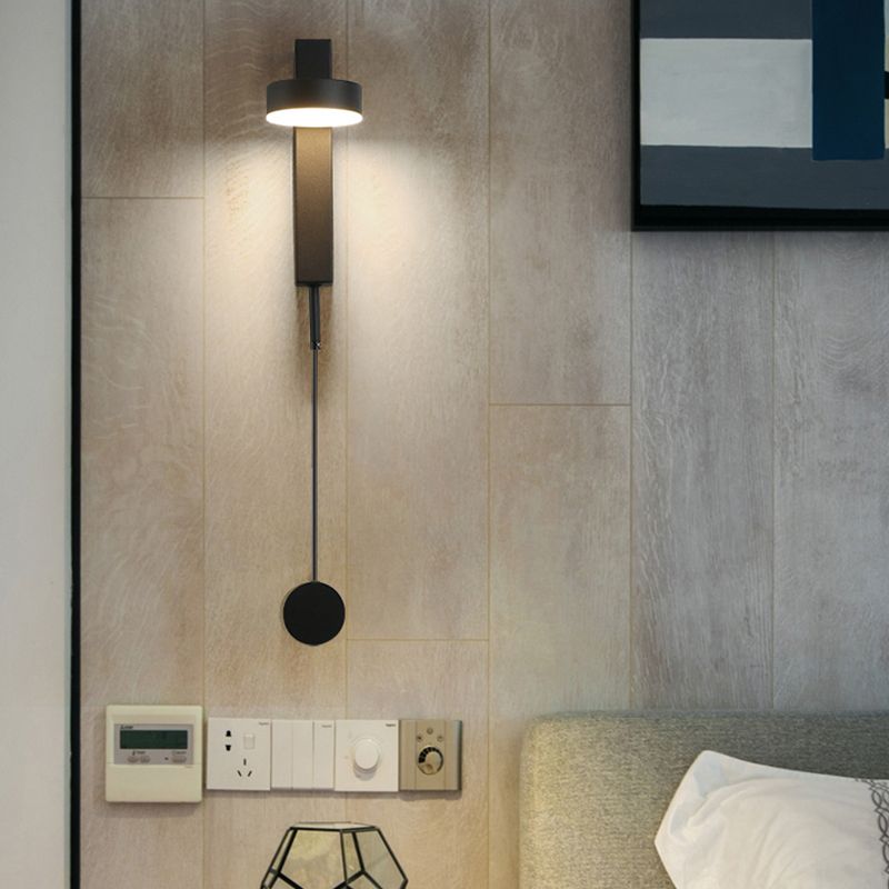 Runde Form Metall Wandleuchter moderner Stil mit einer Lichtwandhalterung Beleuchtung