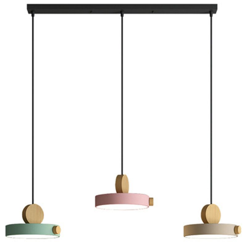 Noordse stijl hanglamp plafondlicht metalen eetkamer hangende verlichte armatuur