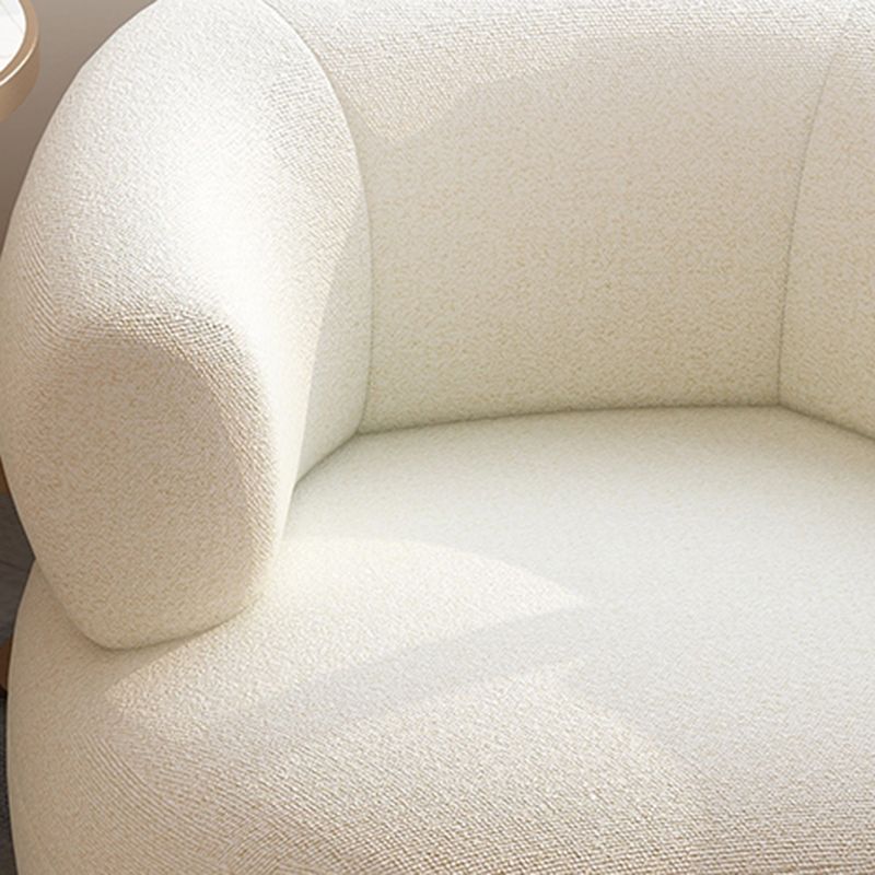 Mid-Century Modern Armless Accent Chair Leather Accent Room Chair for Living Room