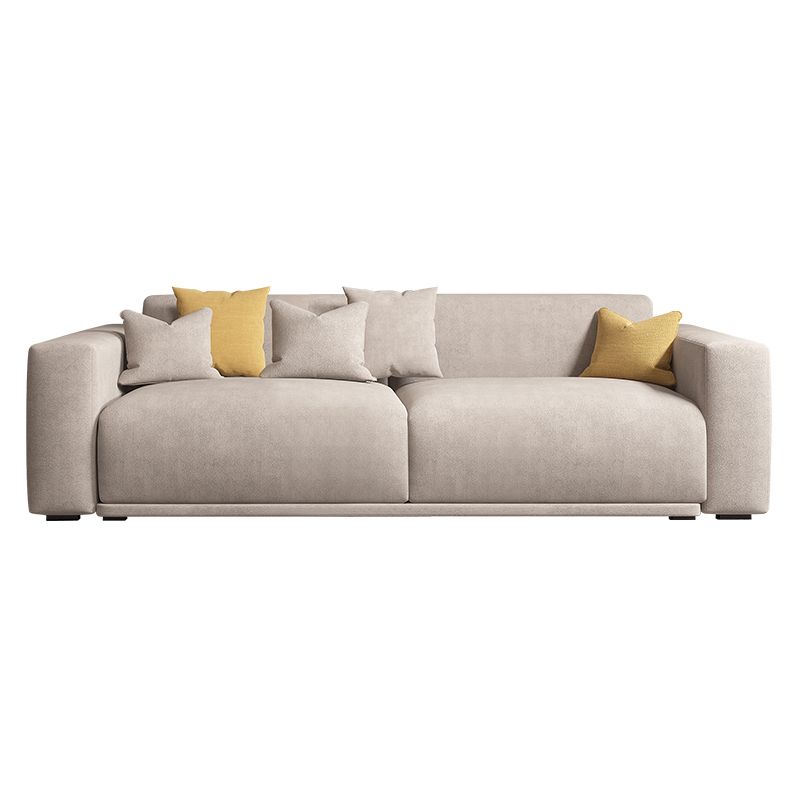 30" High Square Arm Modern Standard Sofa with Tight Back for Living Room, Apartment