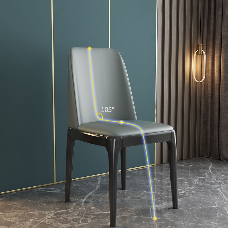 Chaise de glamour de style caoutchouc de cuisine solide