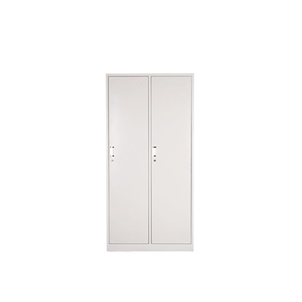 Hinged Wardrobe Cabinet Contemporary Metal Wardrobe Armoire for Bedroom