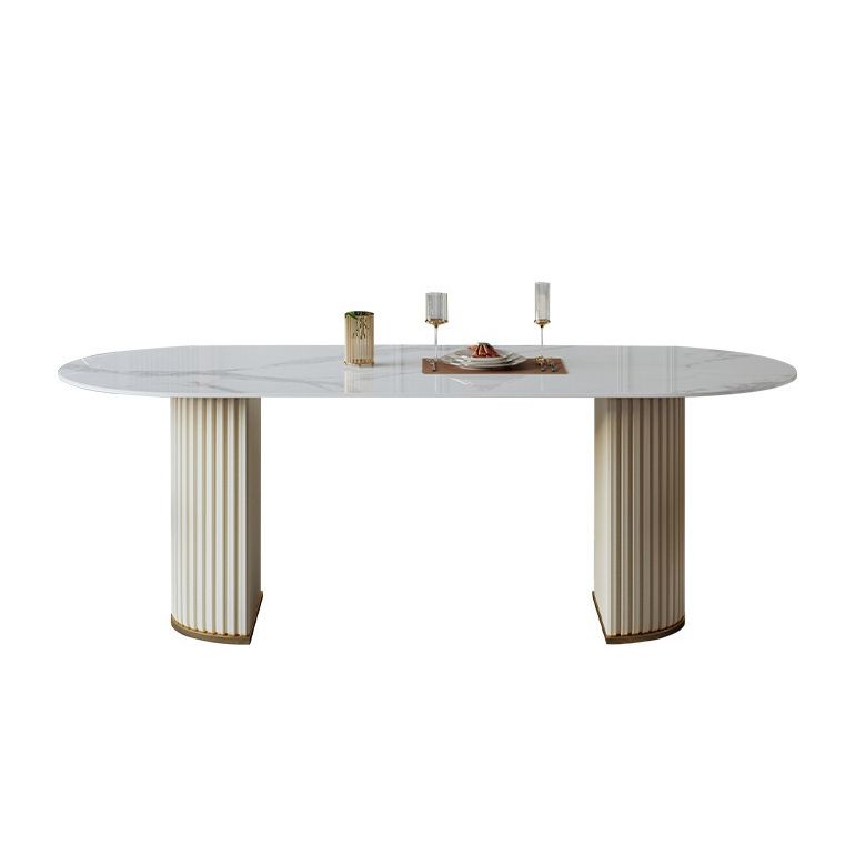 Glam Dining Set Sintered Stone 1/2/4/5 Pieces Dining Furniture for Home