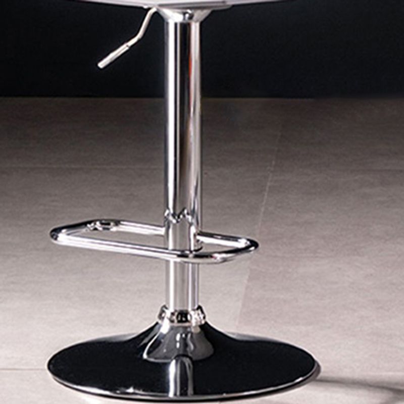 Contemporary Plastic Counter Height Stools Adjustable Height Bar Stool