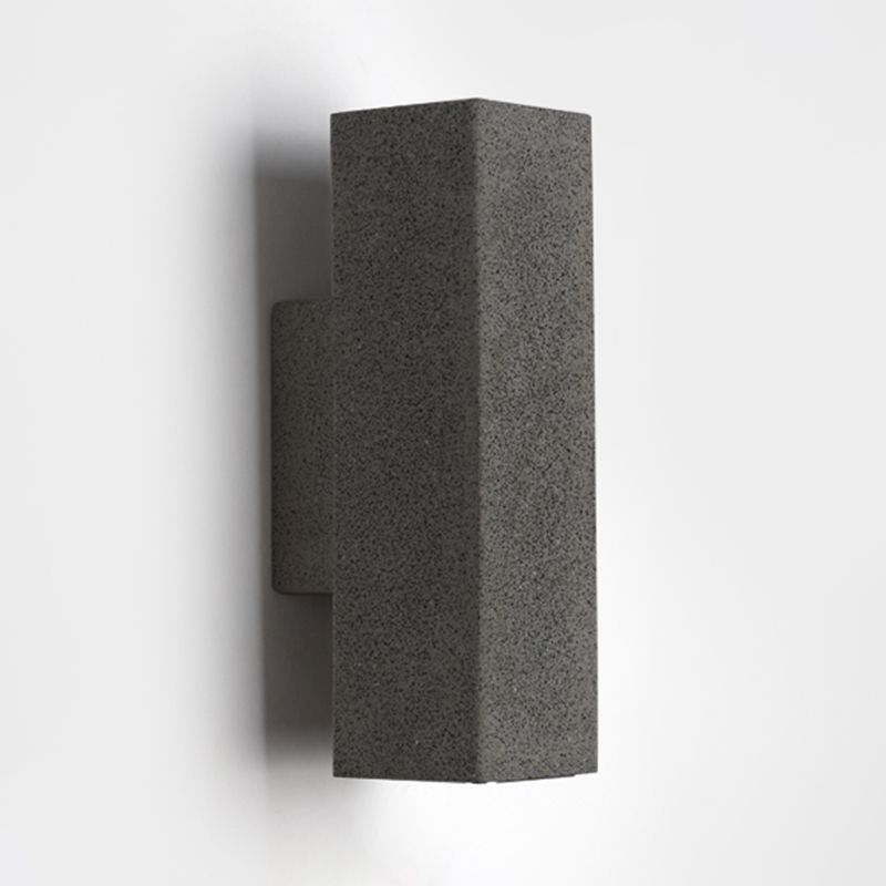 Modern Stone Wall Sconce Lighting Black/White Wall Mounted Lights