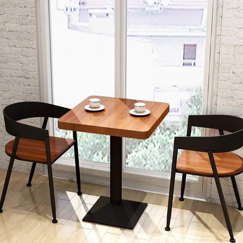 Industrial Style Dining Room Collection Pine Solid Wood Dining Site Table
