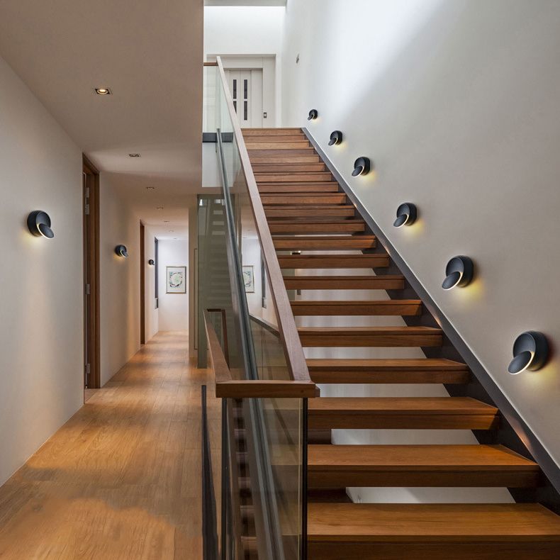 2-Tiers Rotatable LED Wall Lamp Simplicity Style Modern Sconce Light for Bedroom