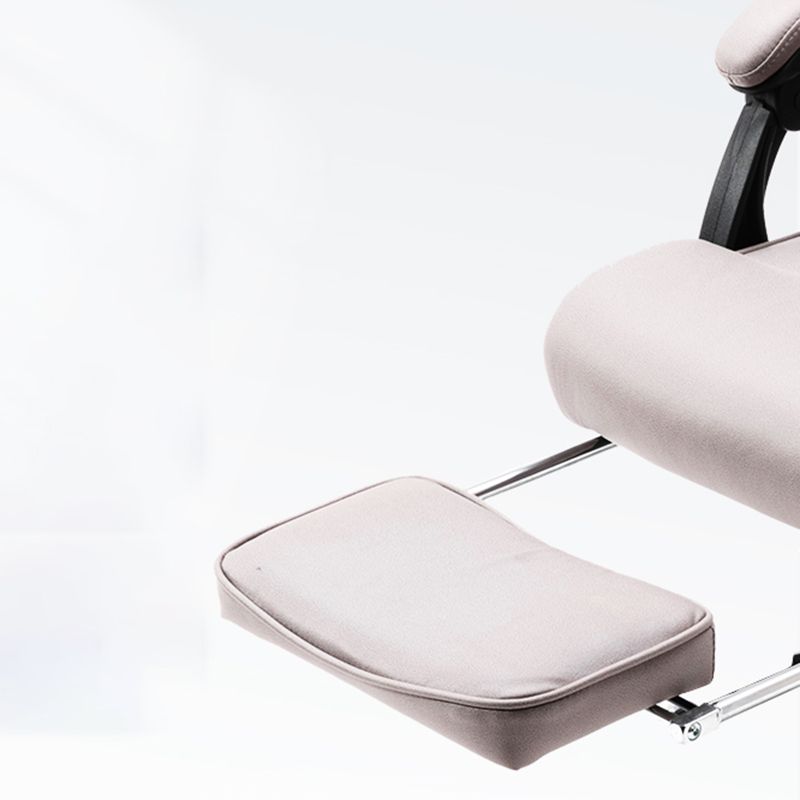Modern Office Chair Padded Arms No Distressing Ergonomic Desk Chair with Wheels