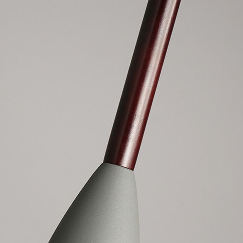 3-Light Conical Shade Multi Light Pendant, Minimalist Metal Multi Pendant Ceiling Light Fixture