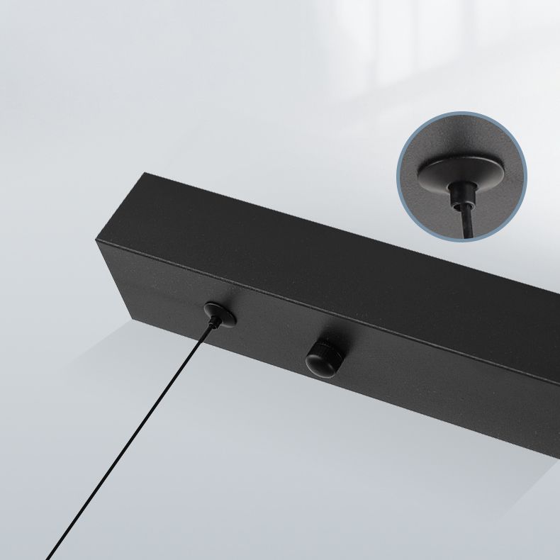 Minimalista Metal Island Light Led Island Relect Island para sala de estar