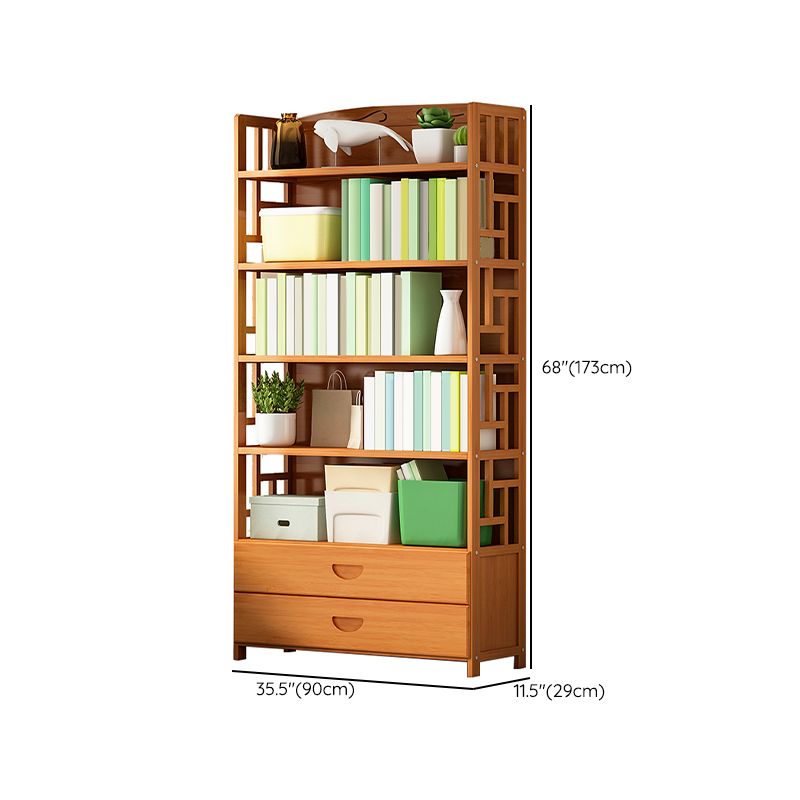 Contemporary 2 - Drawer Accent Chest, Rectangle Lacquered Chest in Natural