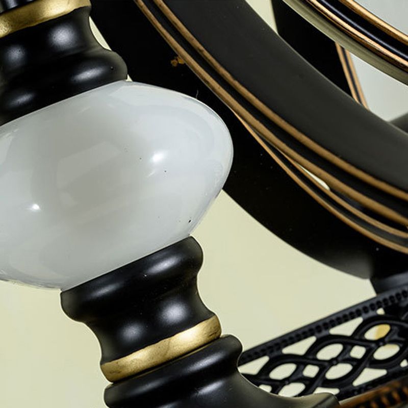 Modern Style Cup Shape Flush Mount Glass Ceiling Light for Living Room
