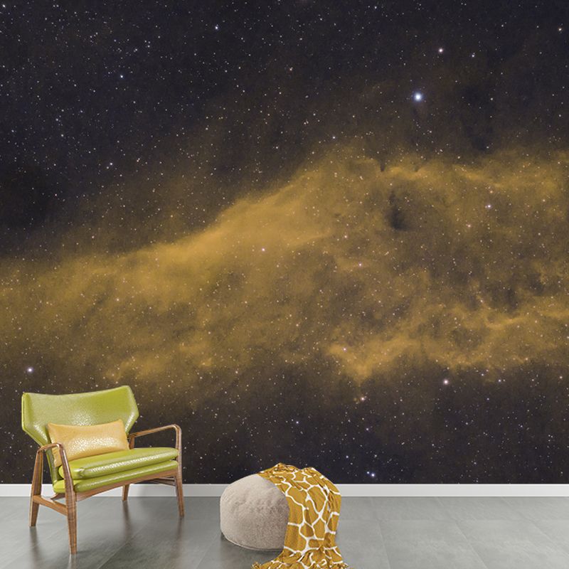 Environment Friendly Wall Mural Wallpaper Universe Sitting Room Wall Mural
