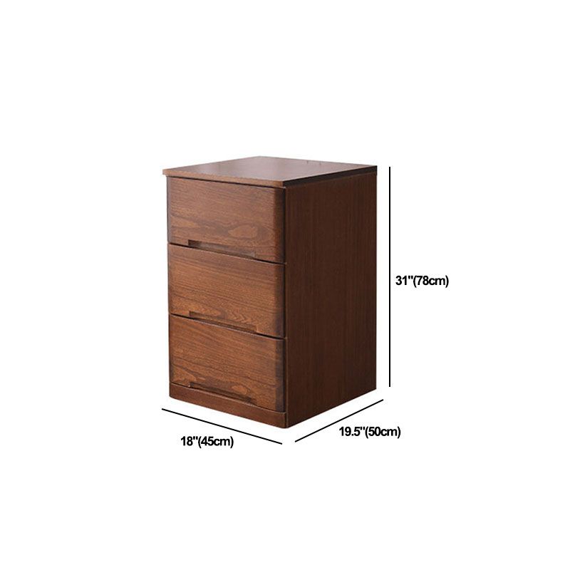 White and Brown Wooden Lingerie Chest Vertical Storage Chest Dresser with Wheels