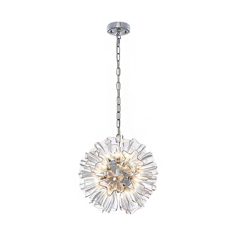 Lampada del lampadario Sputnik Modern Glass LED LED LED LIGHT APPLICO LIGUE IN SIGILTÀ, larghe 16 "/23,5"