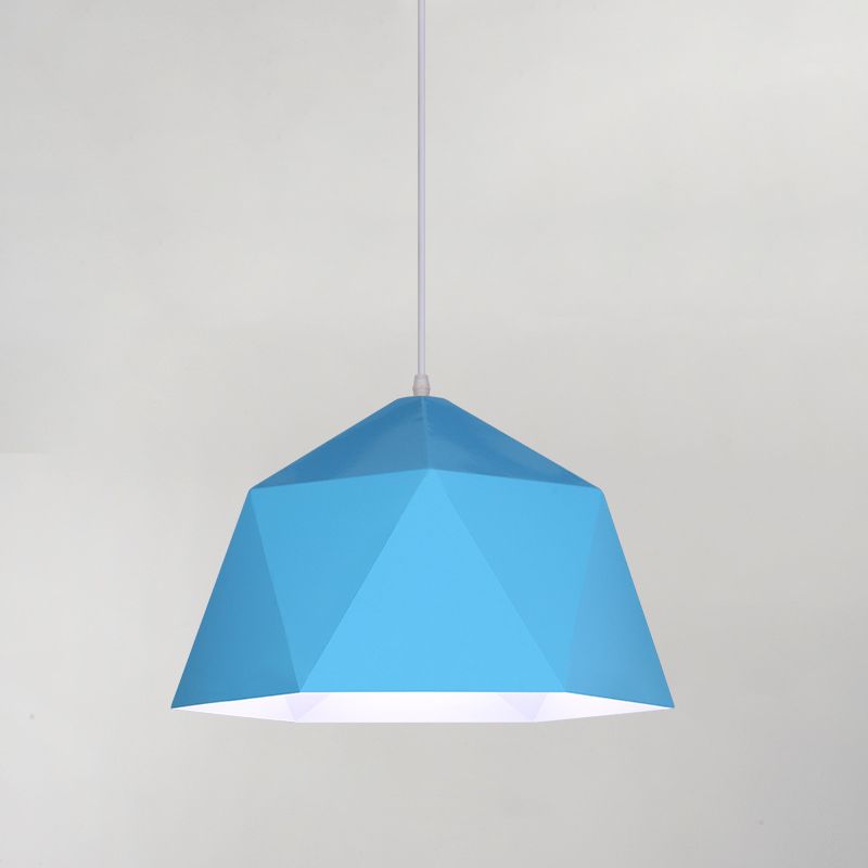 Bowl Shape Hanging Lighting Modern Style Metal 1 Light Pendant Lamp for Clothing Store