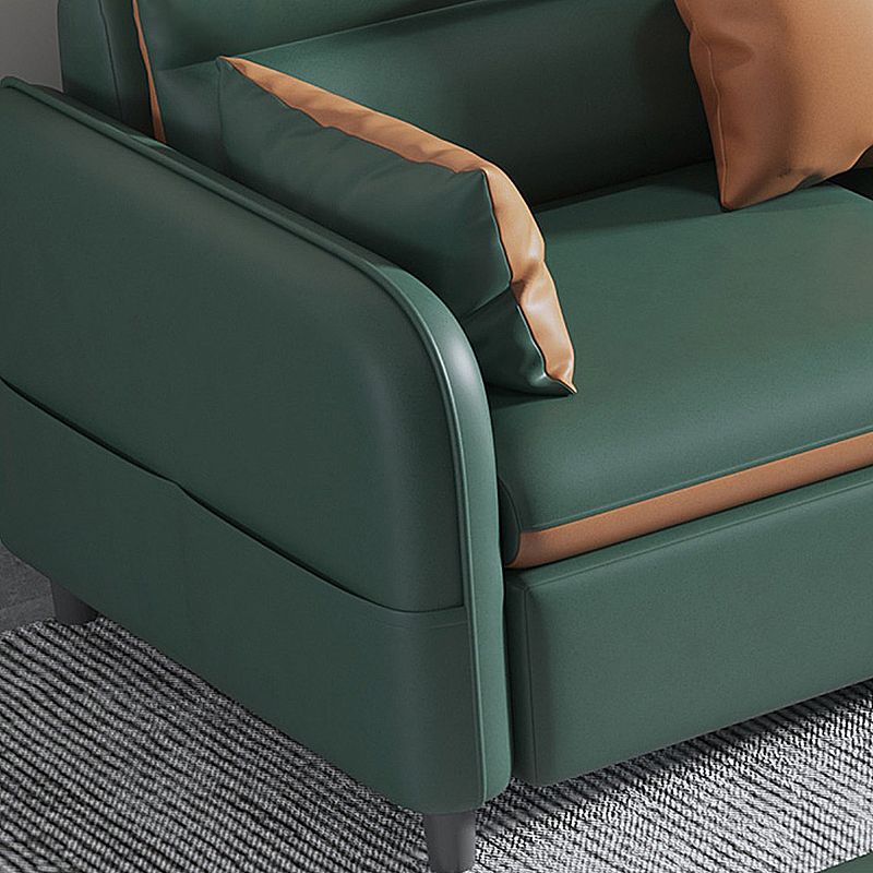 Contemporary Modular L-Shape Sectional with Storage for Four People