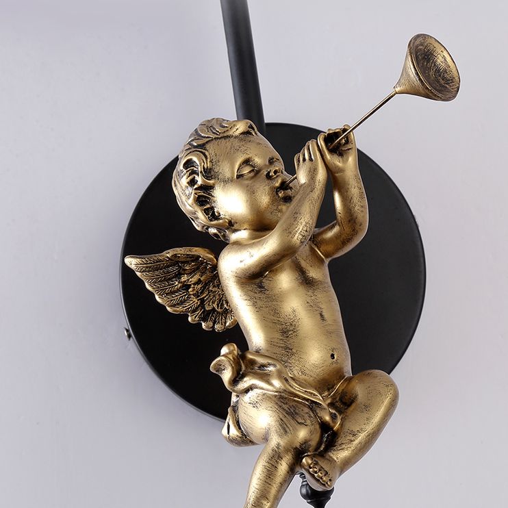 Lámpara esférica liviana nórdica estilo creativo de vidrio 1 apliques de luz con modelo de ángulo