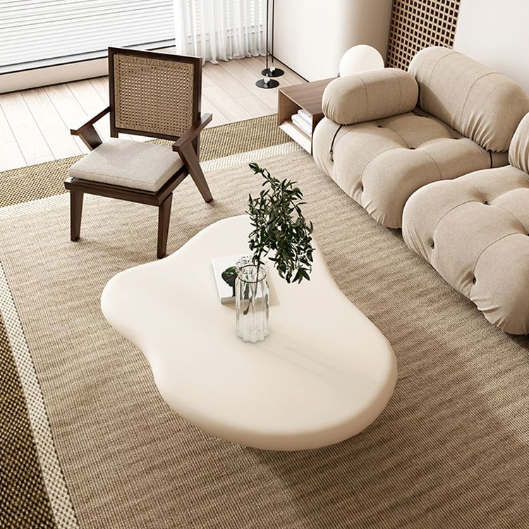 Scandinavian 3 Legs Coffee Table Free form Wooden Coffee Table for Home